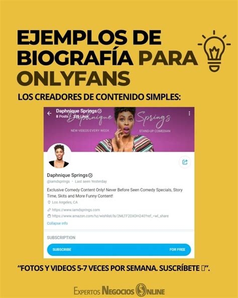 que poner en la biografía de onlyfans|Descubre las mejores ideas para destacar en tu。